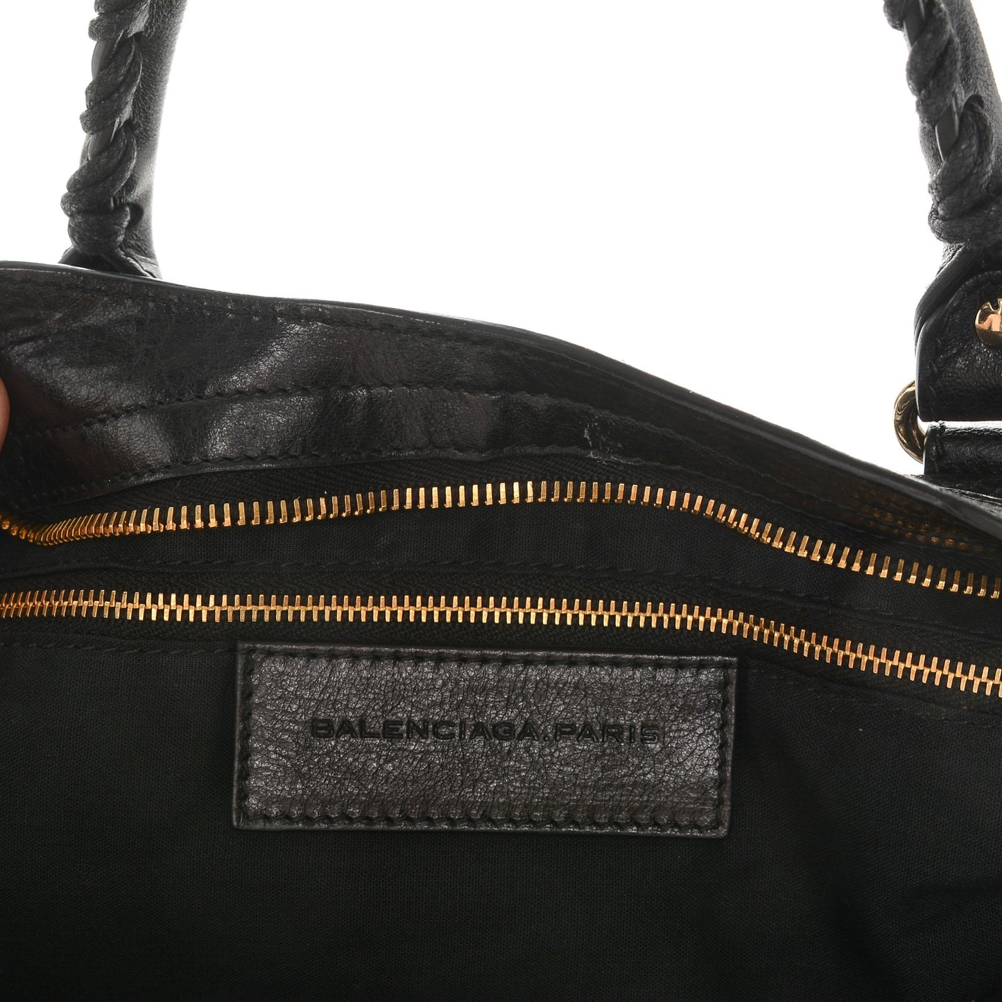 Agneau Giant 12 Gold Hardware City Black