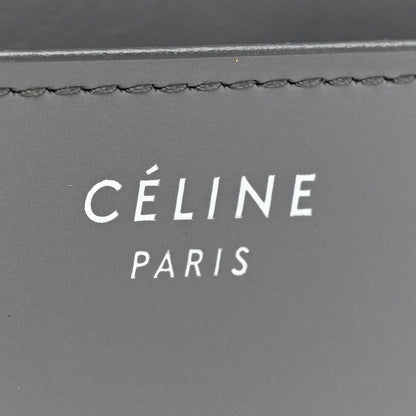 Celine Box Calfskin Medium Classic Box Flap Bag Zinc 8 of 14