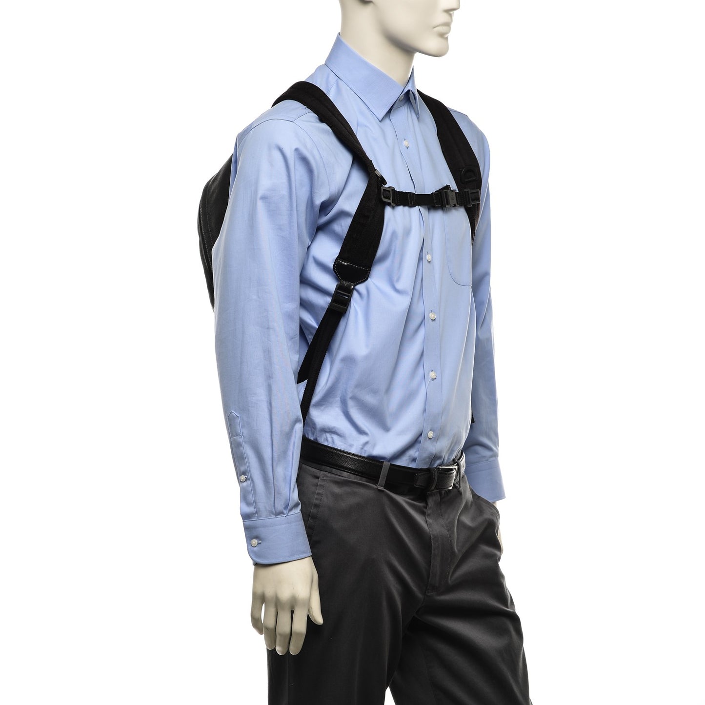 Coated Canvas Interlocking G Travel Backpack Black