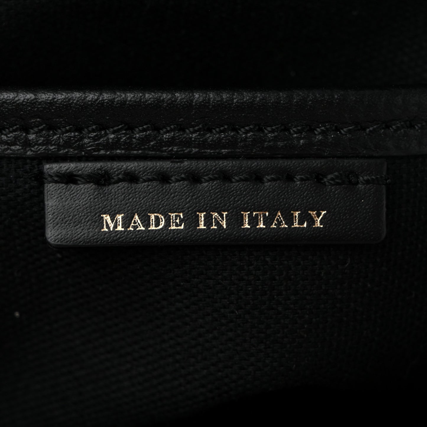 Derby Calfskin House Check Medium Banner Tote Black