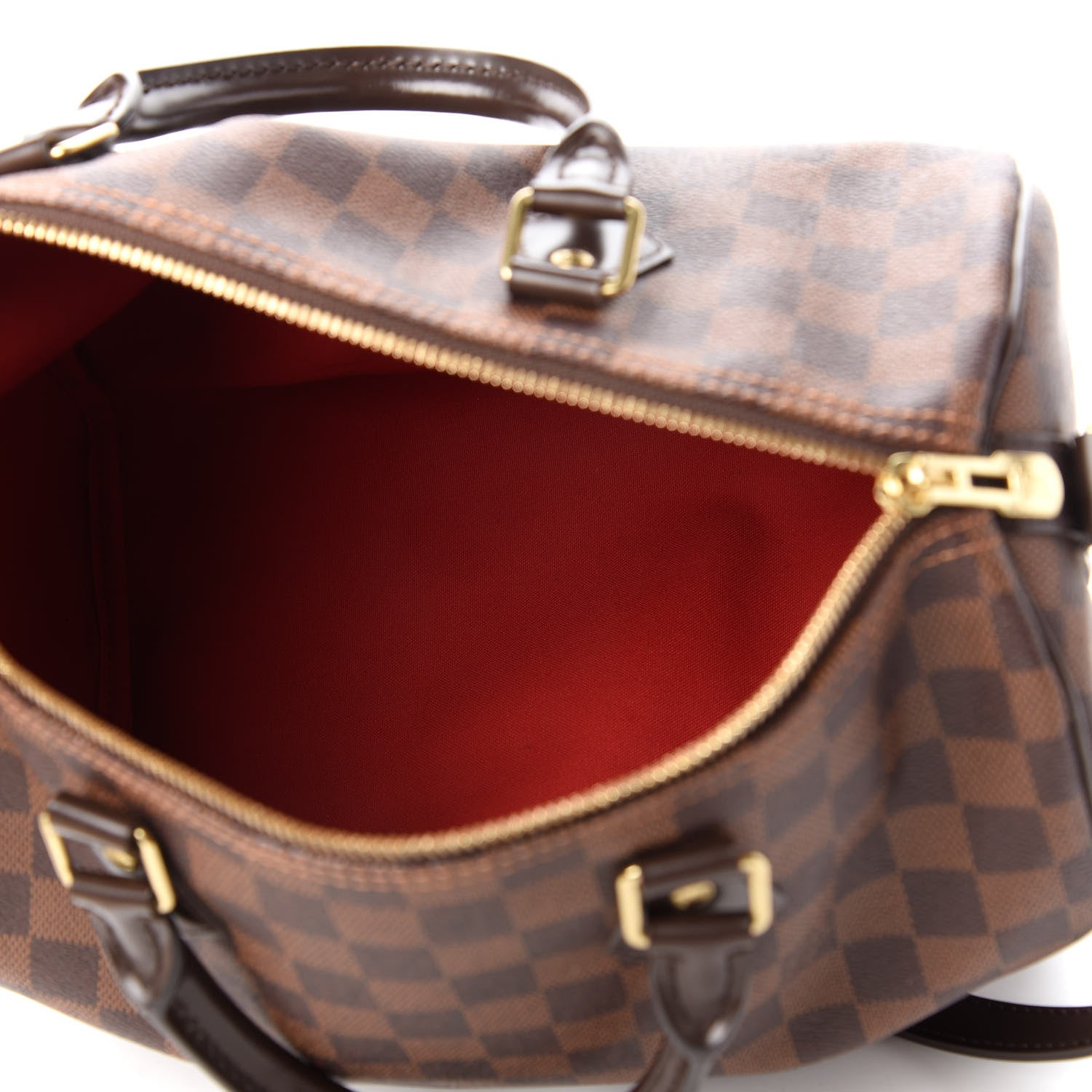 Louis Vuitton Damier Ebene Speedy Bandouliere 30 5 of 10