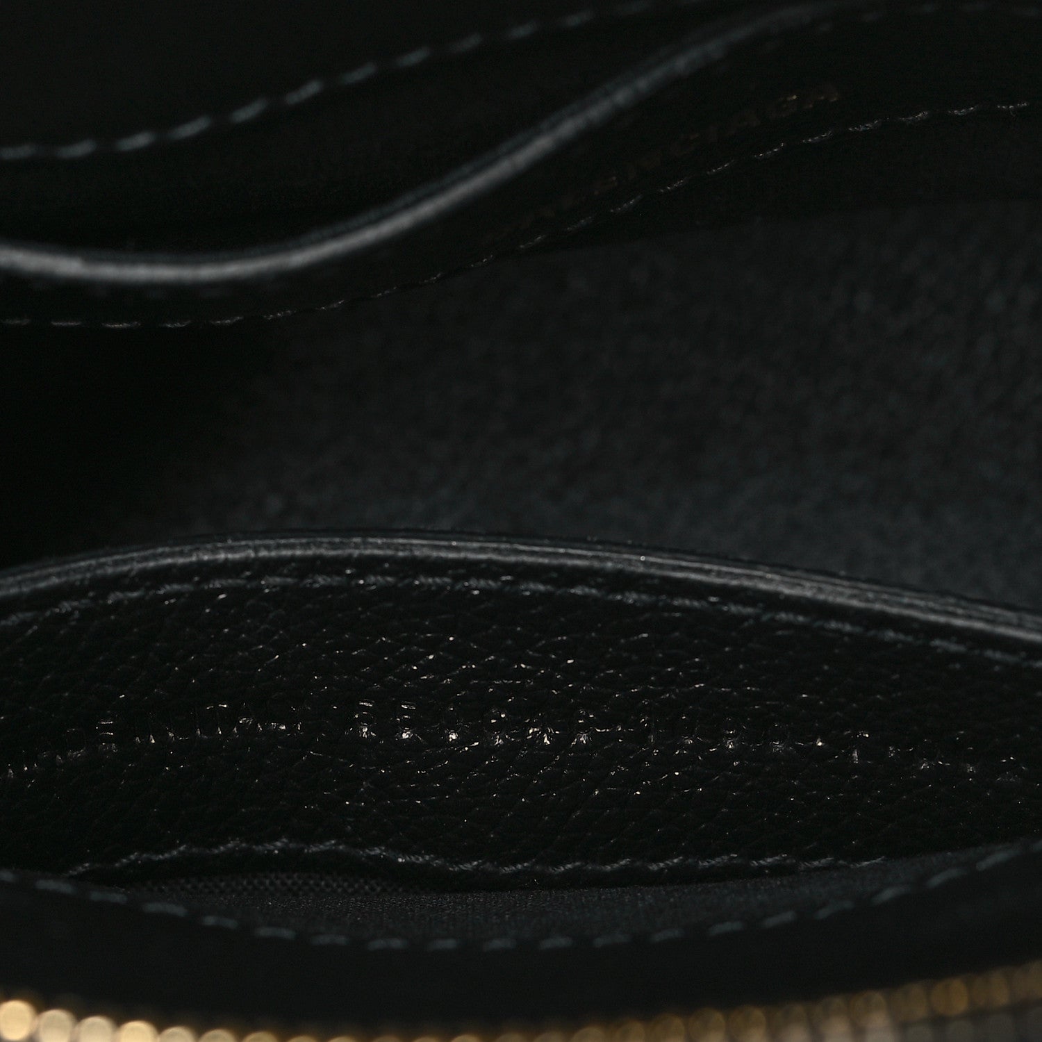 Balenciaga Grained Calfskin XXS Ville Top Handle Bag Black 7 of 9