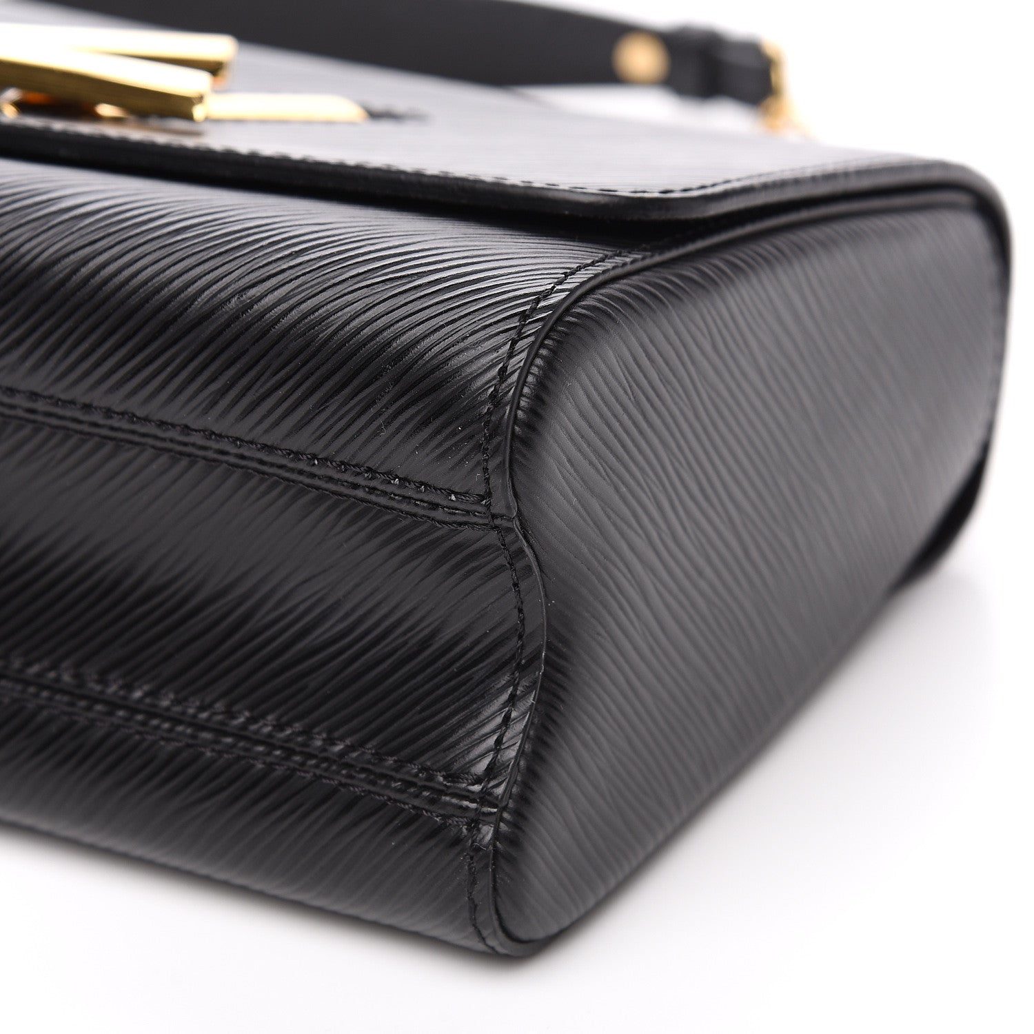 Louis Vuitton Epi Twist Shoulder Bag MM Black 8 of 8