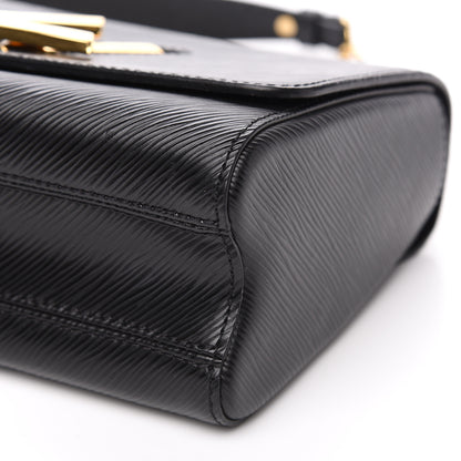 Louis Vuitton Epi Twist Shoulder Bag MM Black 8 of 8