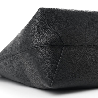 Mansur Gavriel Pebbled Calfskin Everyday Cabas Black 8 of 9