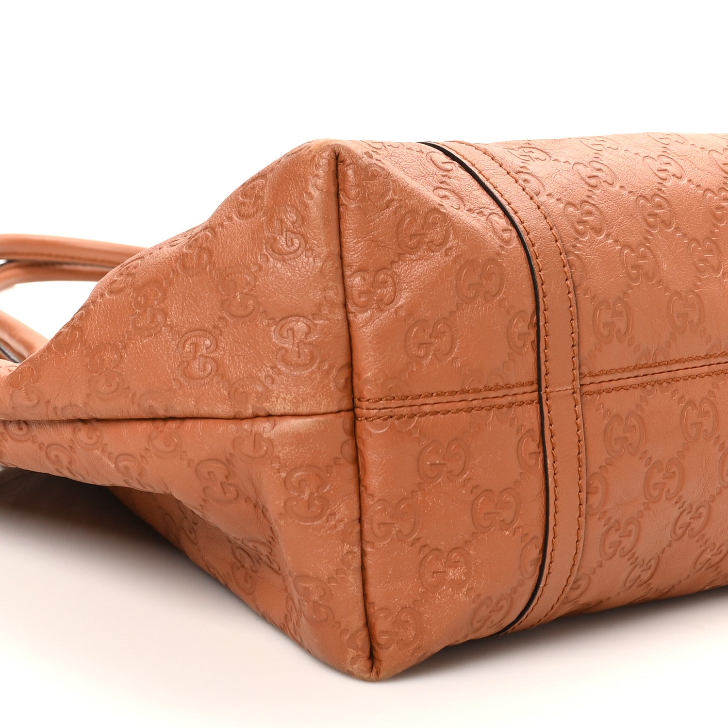Gucci Guccissima Vitello Tender Medium Joy Tote Saffron 9 of 10