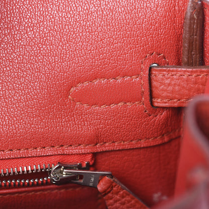 Hermes Togo Birkin 25 Rouge Garance 14 of 37