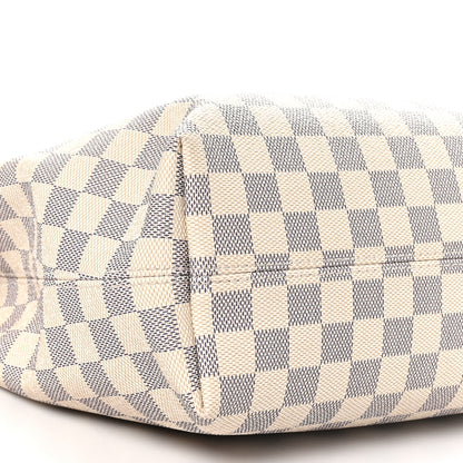 Louis Vuitton Damier Azur Graceful PM Rose Ballerine 7 of 9