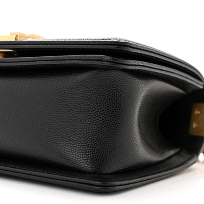 Chanel Caviar Quilted Small Boy Flap Black 10 of 11