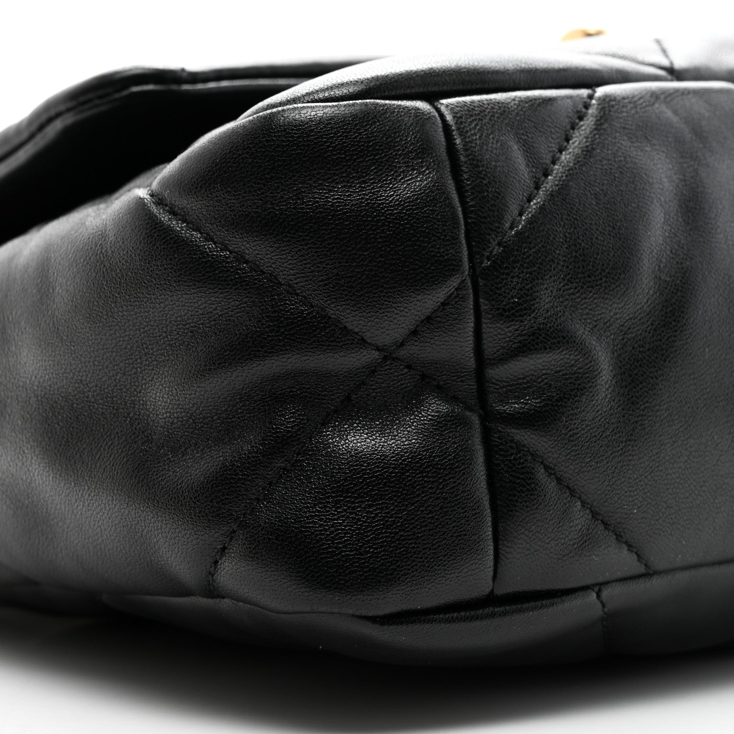 Chanel Lambskin Quilted Medium Chanel 19 Flap Black 9 of 11
