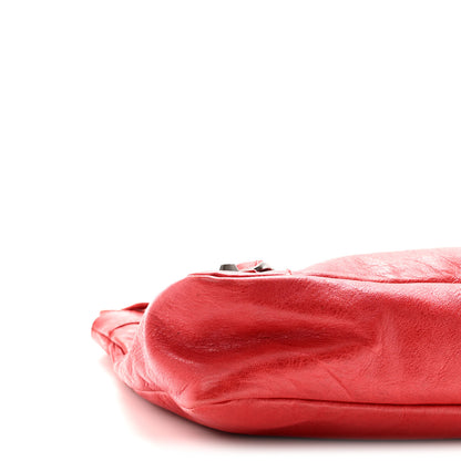 Balenciaga Agneau Classic Hardware Premier Clutch Rouge Coquelicot 10 of 11