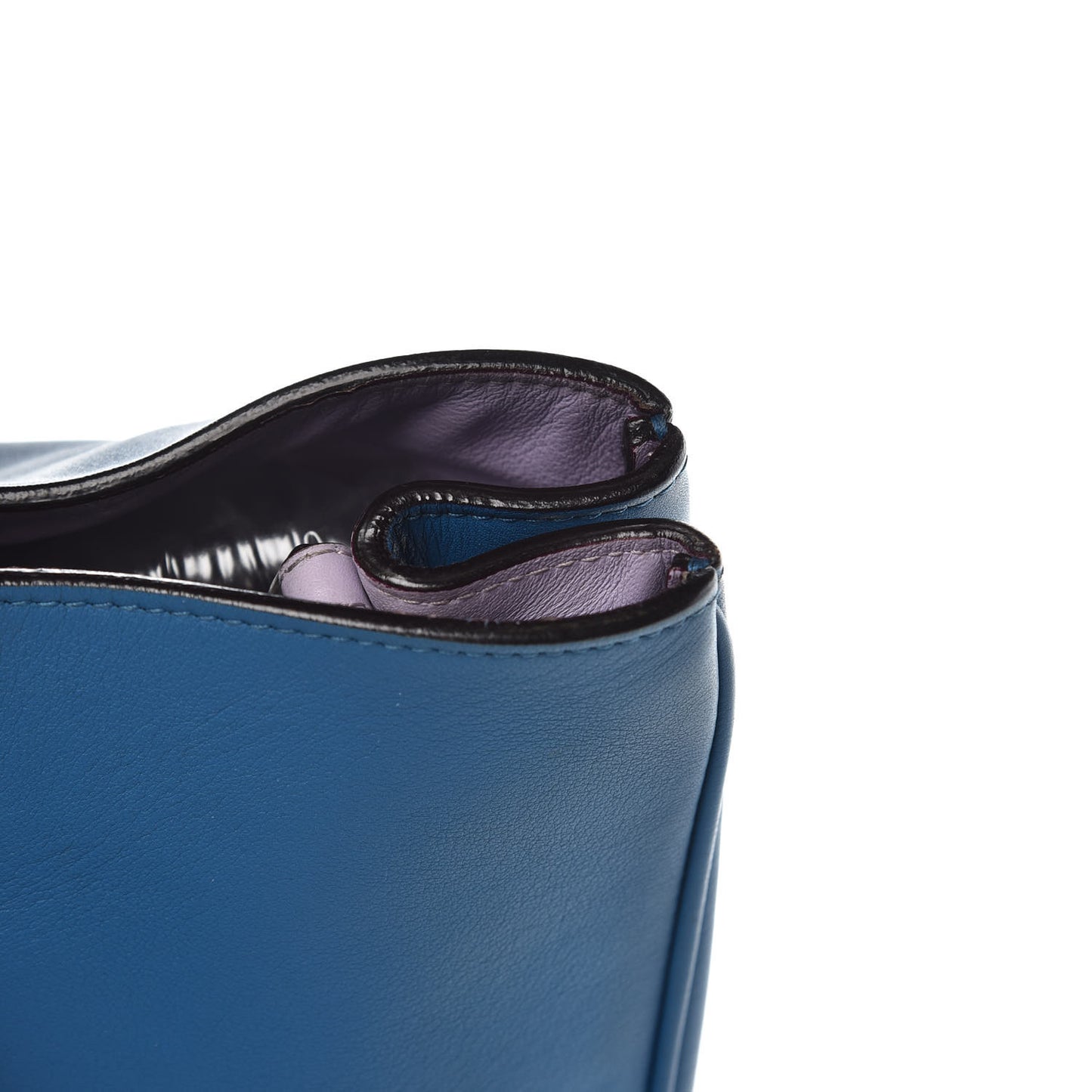 Smooth Calfskin Large Diorissimo Tote Blue