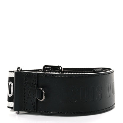 Louis Vuitton Nylon Jacquard Sporty Bandouliere Shoulder Strap Black 2 of 6