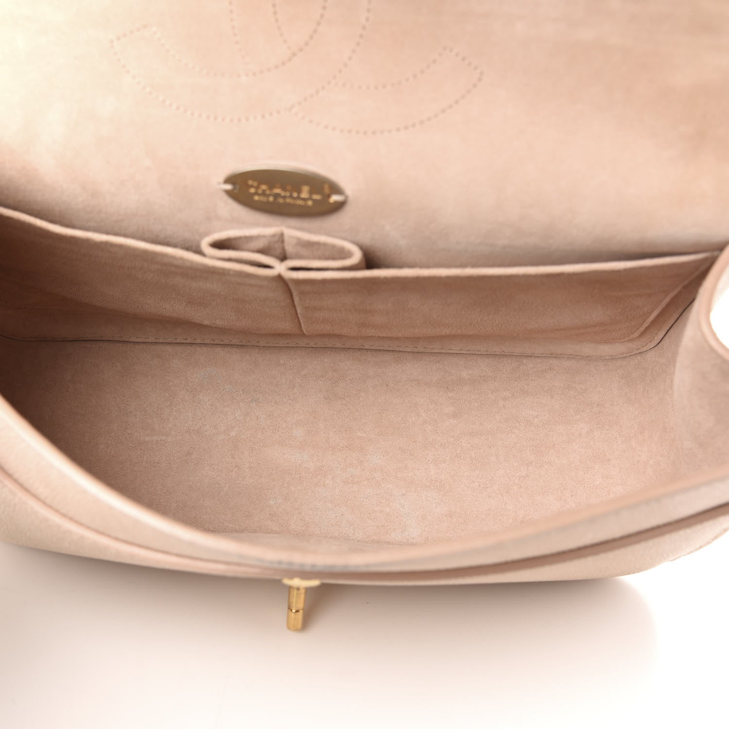 Chanel Grained Calfskin Jumbo Classic Pure Double Flap Nude 5 of 13