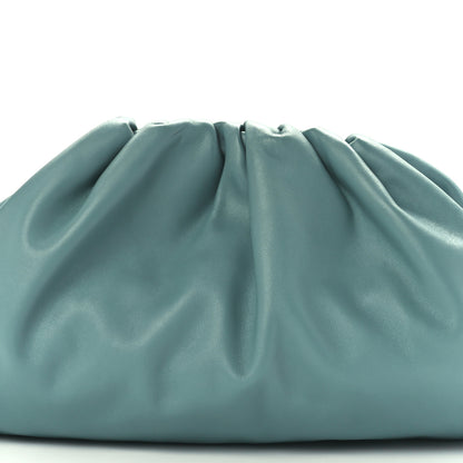 Bottega Veneta Smooth Butter Calf The Pouch Oversized Clutch Linoleum 8 of 11