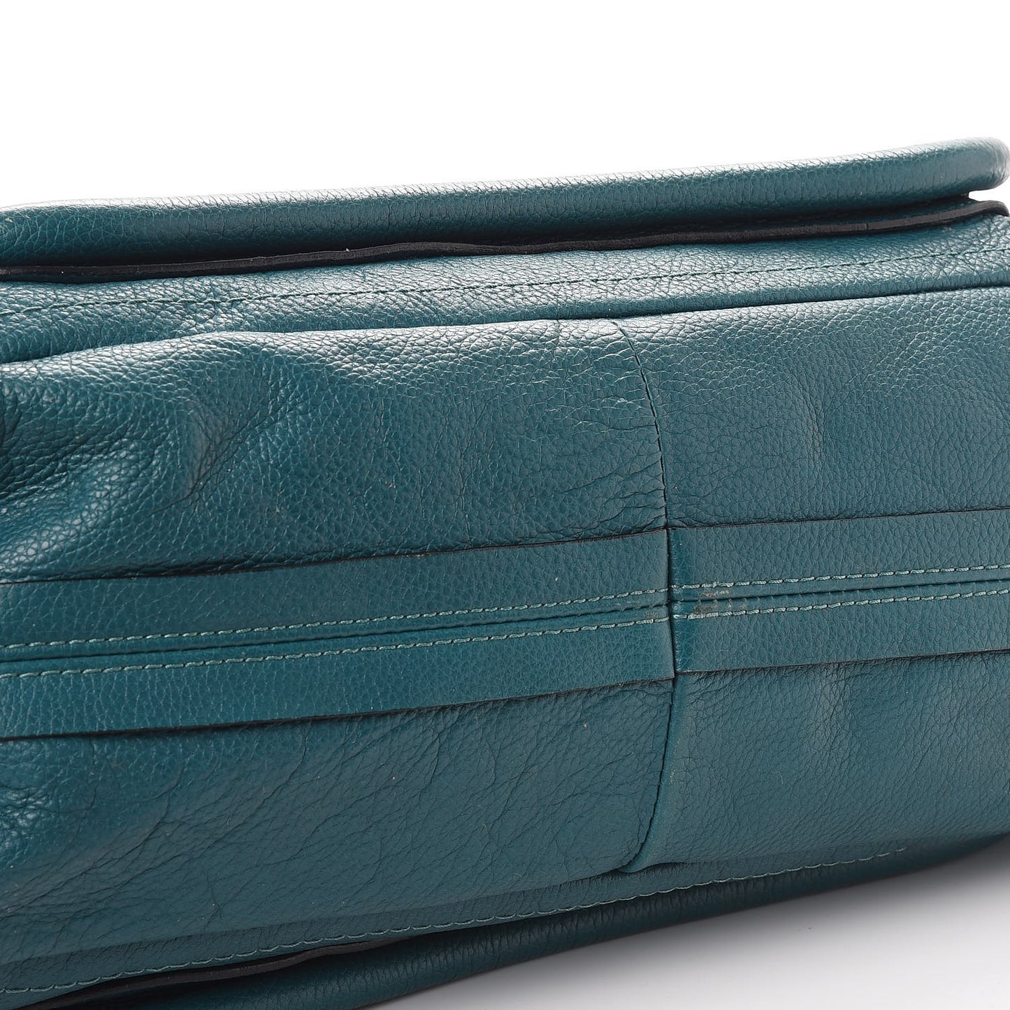 Calfskin Medium Paraty Peacock Blue