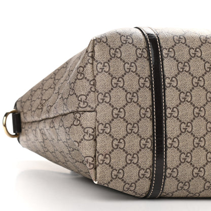 Gucci GG Plus Monogram Tattoo Heart Medium Joy Tote Dark Brown 8 of 14