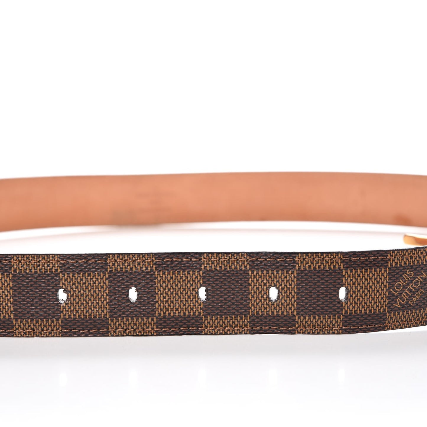 Damier Ebene 30mm Ellipse Belt 90 36