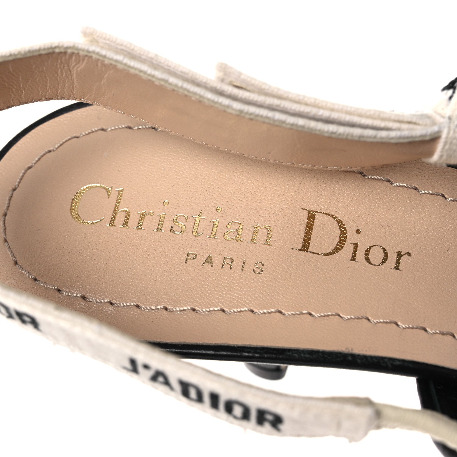 Christian Dior Denim Ribbon J'Adior Slingback 65mm Pumps 36 Blue 9 of 12