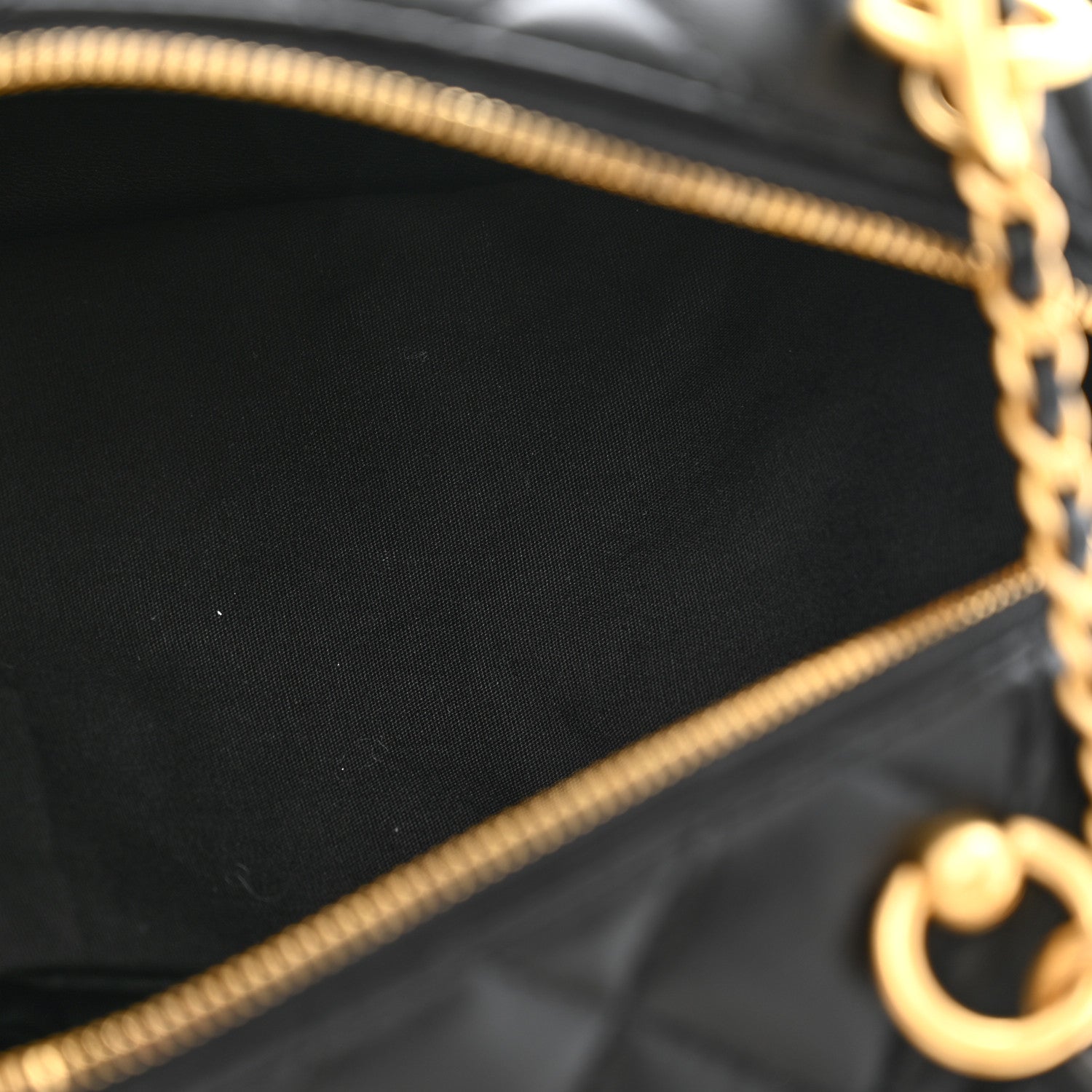 Chanel Lambskin Quilted CC Bowling Bag Black 5 of 14