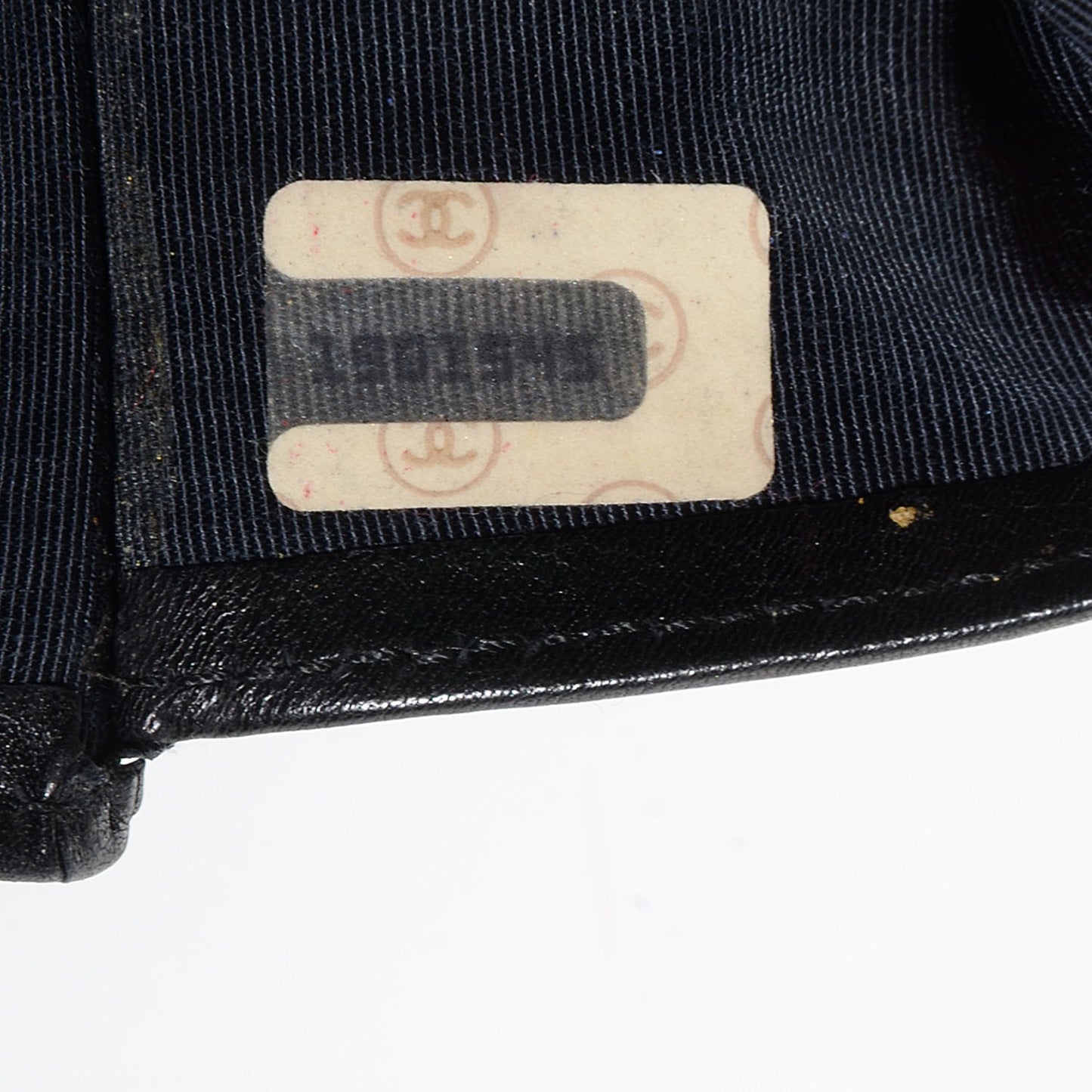 Lambskin Diamond Stitched Passport Holder Wallet Black
