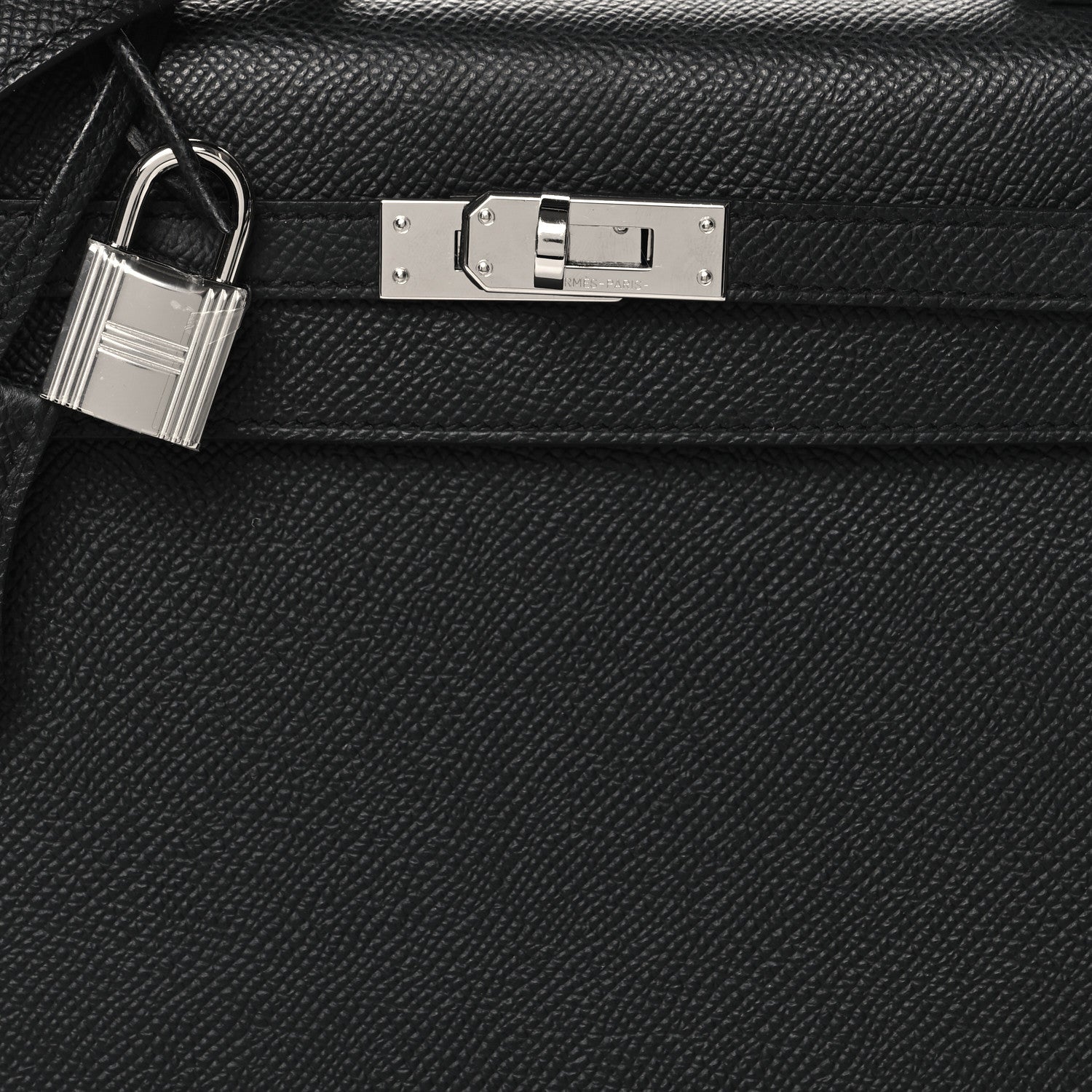 Hermes Epsom Kelly Sellier 25 Black 8 of 11
