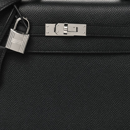 Hermes Epsom Kelly Sellier 25 Black 8 of 11
