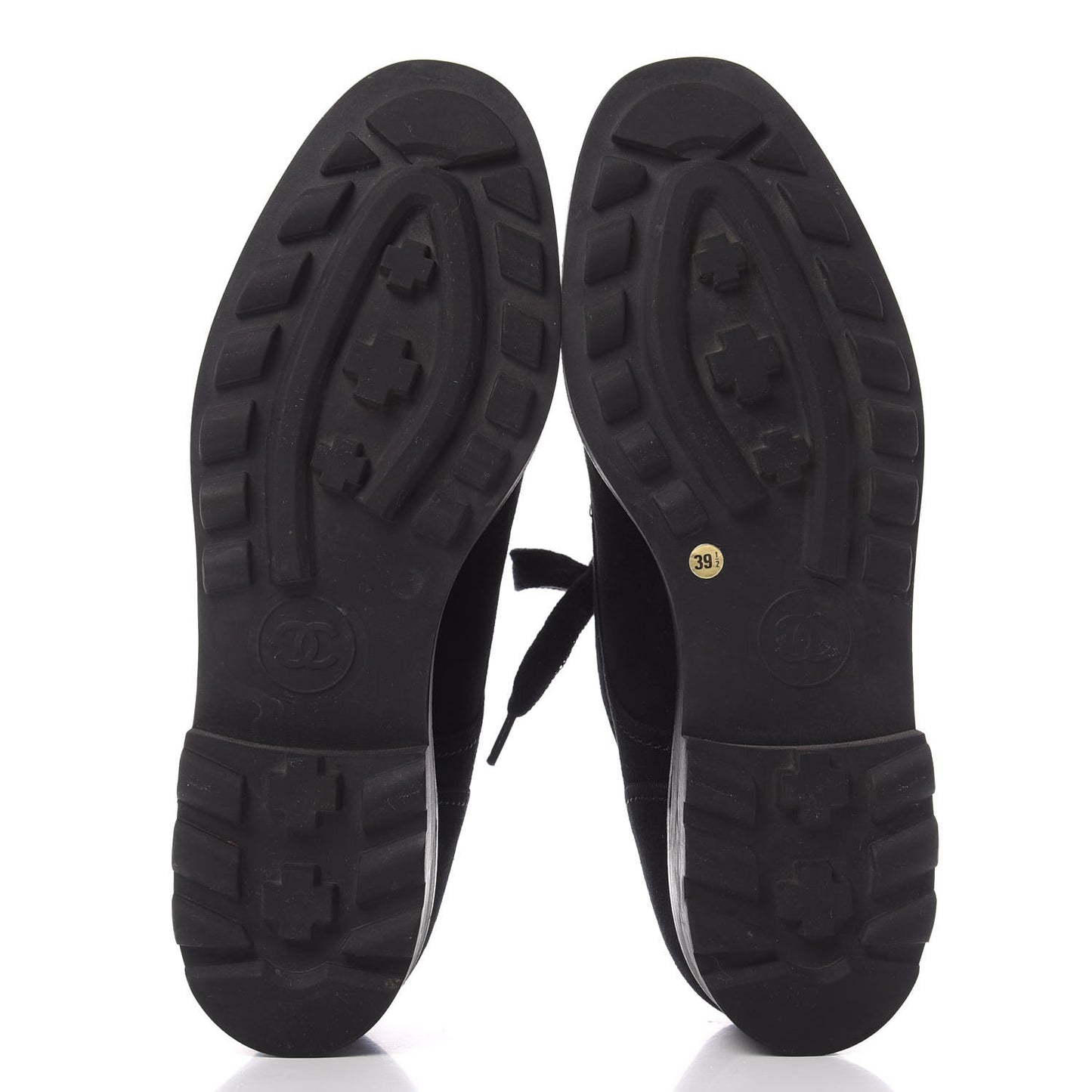 Suede CC Lace Up Oxford 39.5 Black