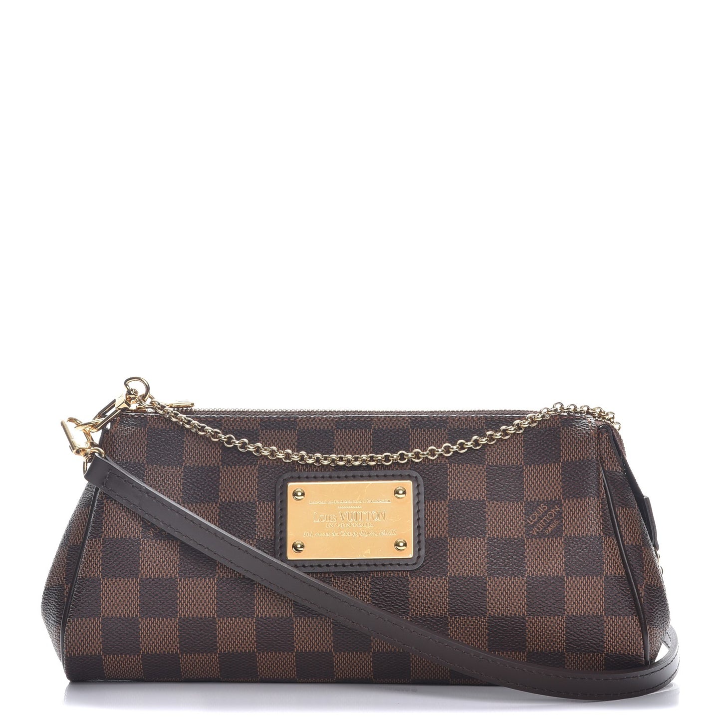 Damier Ebene Eva Clutch