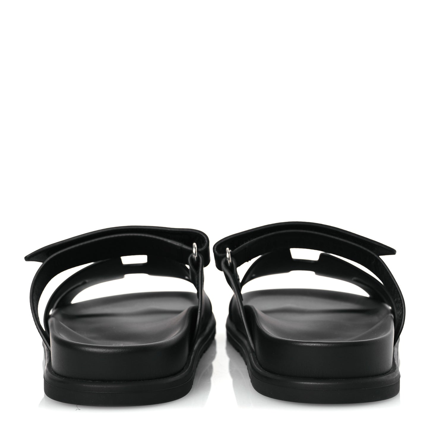 Calfskin Womens Chypre Sandals 38 Black