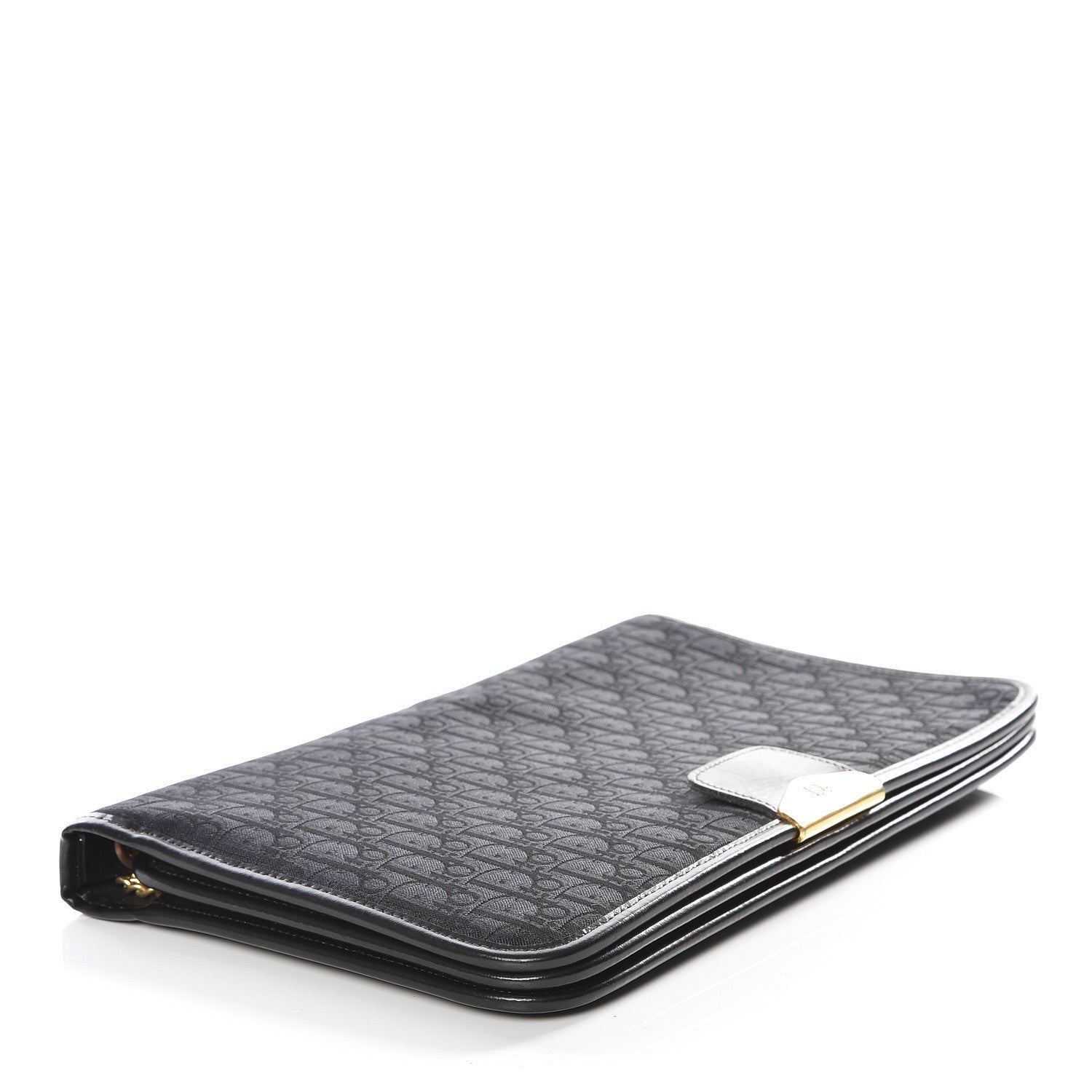 Christian Dior Monogram Chain Flap Black 3 of 9