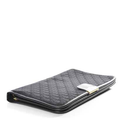 Christian Dior Monogram Chain Flap Black 3 of 9