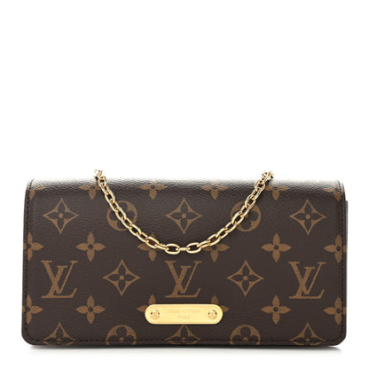 Louis Vuitton Monogram Lily Wallet On Chain 1 of 9