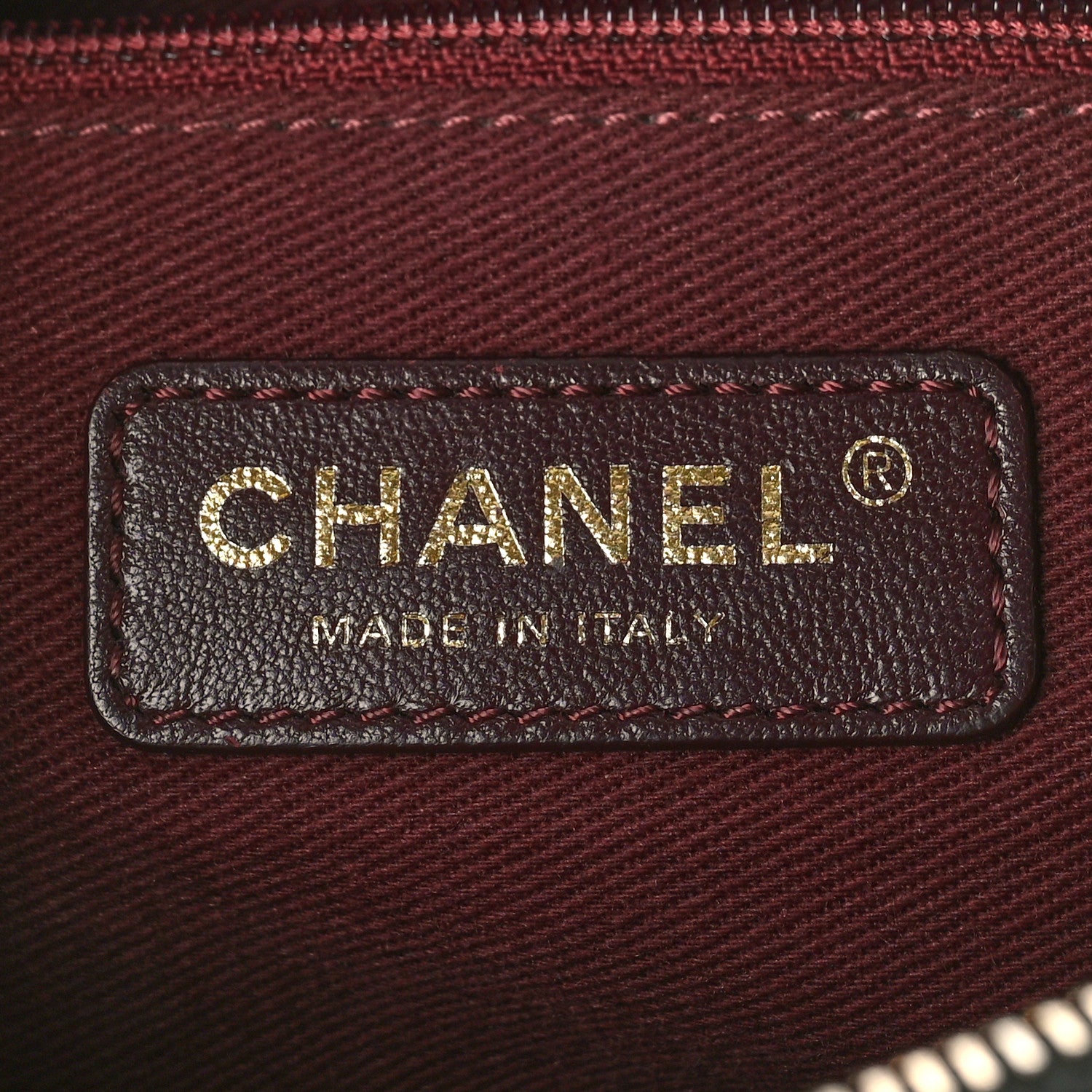 Chanel Lambskin Chevron Quilted Pyramid CC Camera Case Black 6 of 9