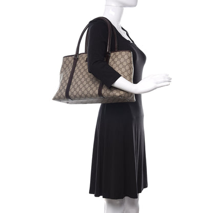 Gucci GG Plus Monogram Medium Joy Tote Dark Brown 2 of 13
