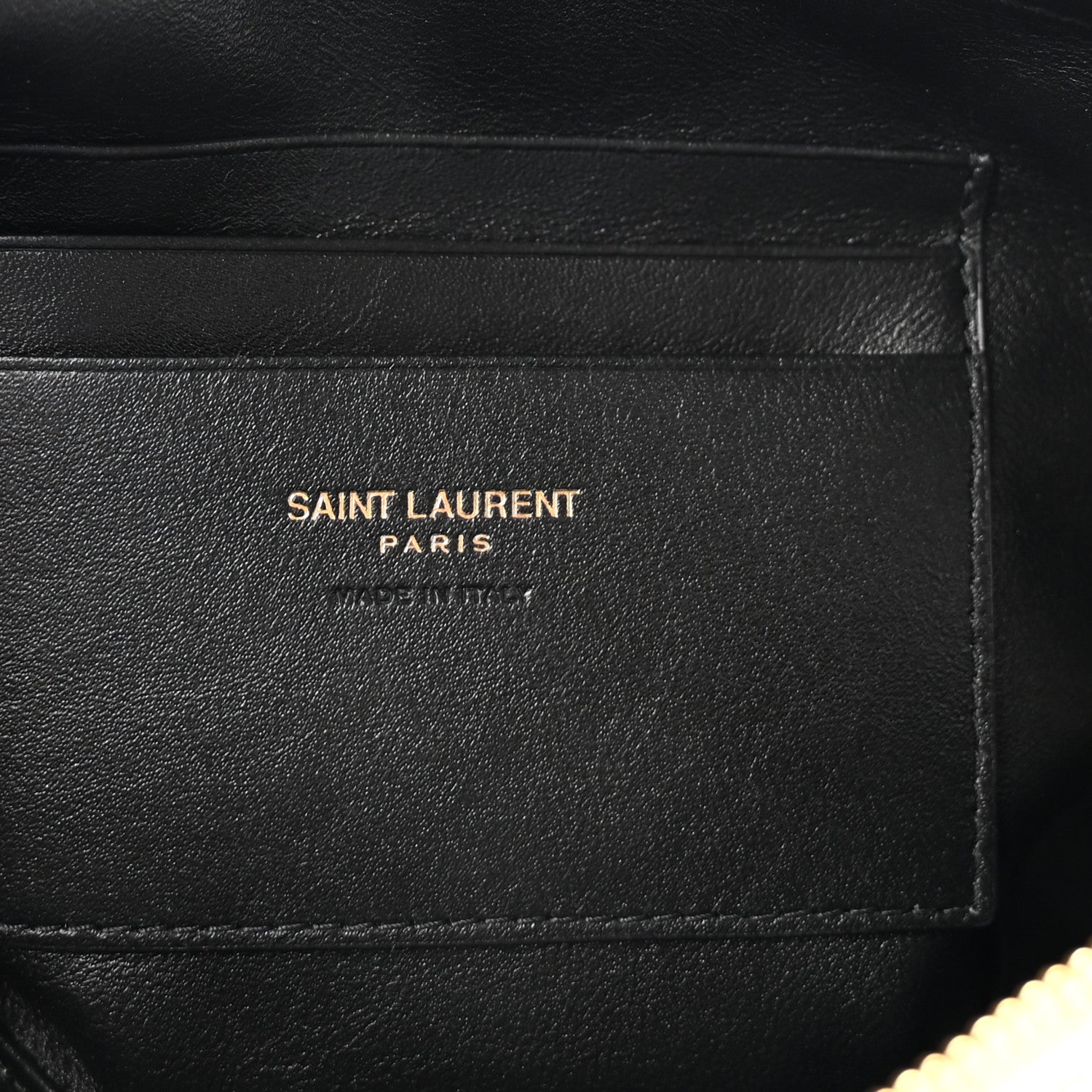 Saint Laurent Lambskin Quilted Mini Camera Bag Crema Soft 6 of 10