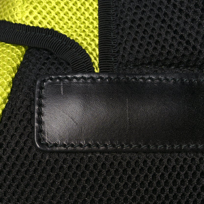 Gucci Mesh Web Hollywood Embroidered Double Buckle Backpack Anis Multicolor Black 12 of 13