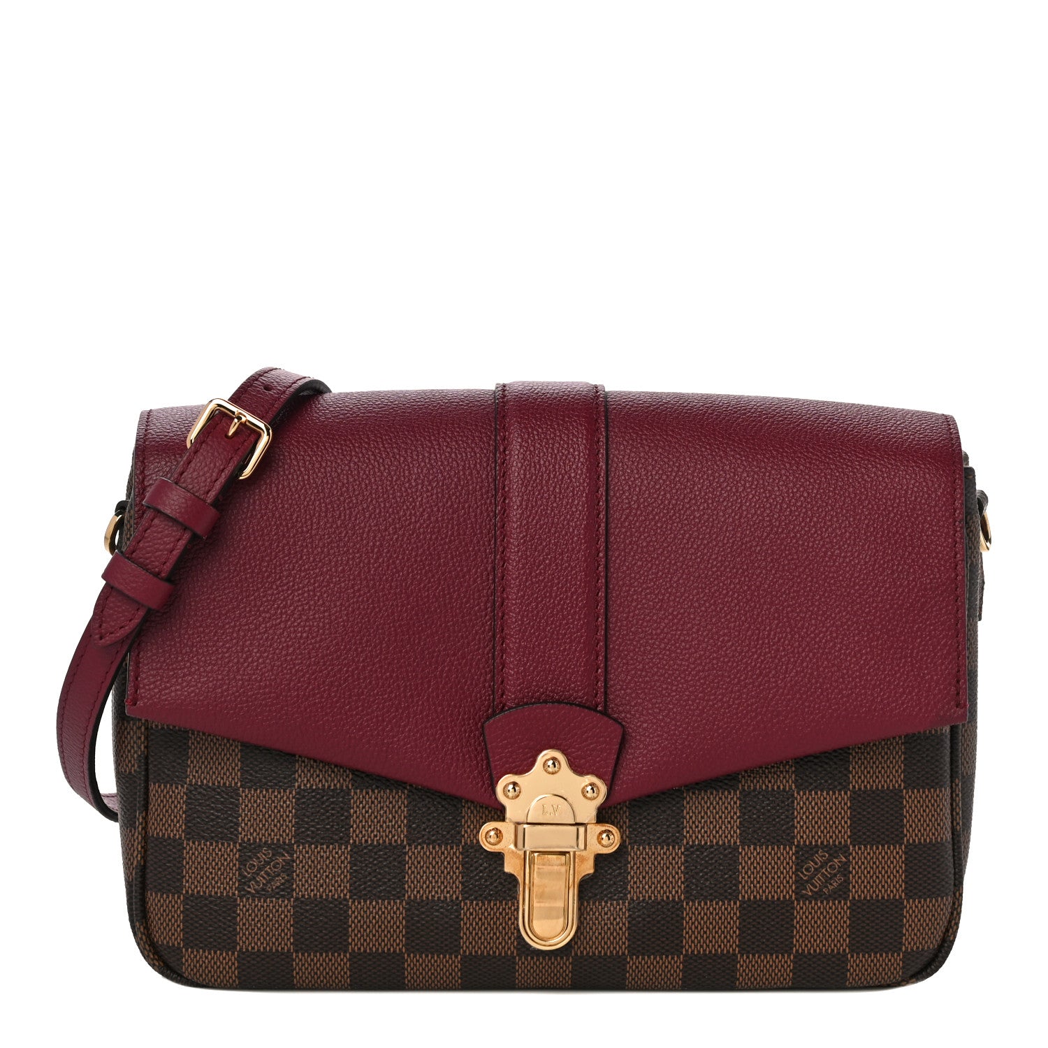 Louis Vuitton Damier Ebene Clapton Raisin 1 of 9