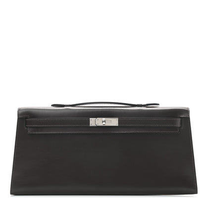 Hermes Swift Kelly Longue Pochette Chocolate 1 of 6