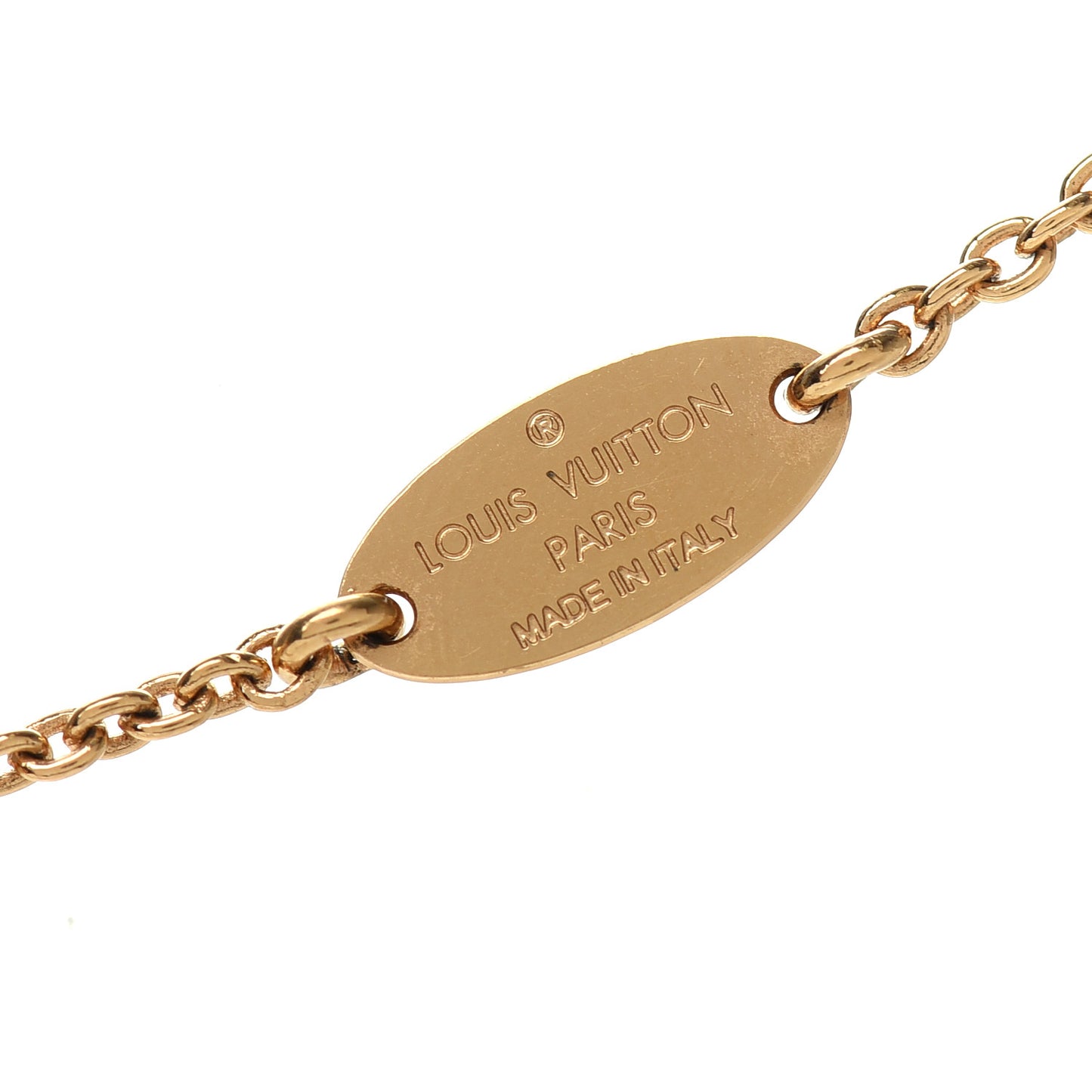 Essential V Necklace Gold