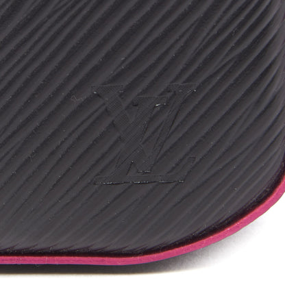 Louis Vuitton Epi Pochette Felicie Black Hot Pink 8 of 9