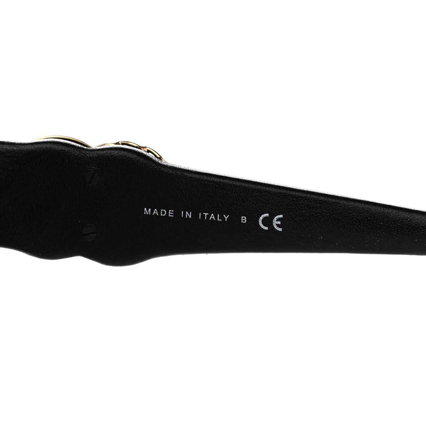Acetate Lambskin CC Sunglasses 5457-Q-A Black