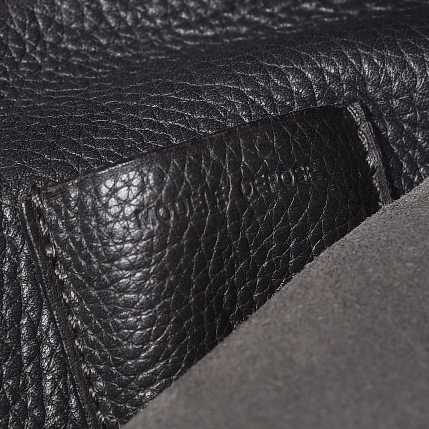 Calfskin Shoulder Bag Black