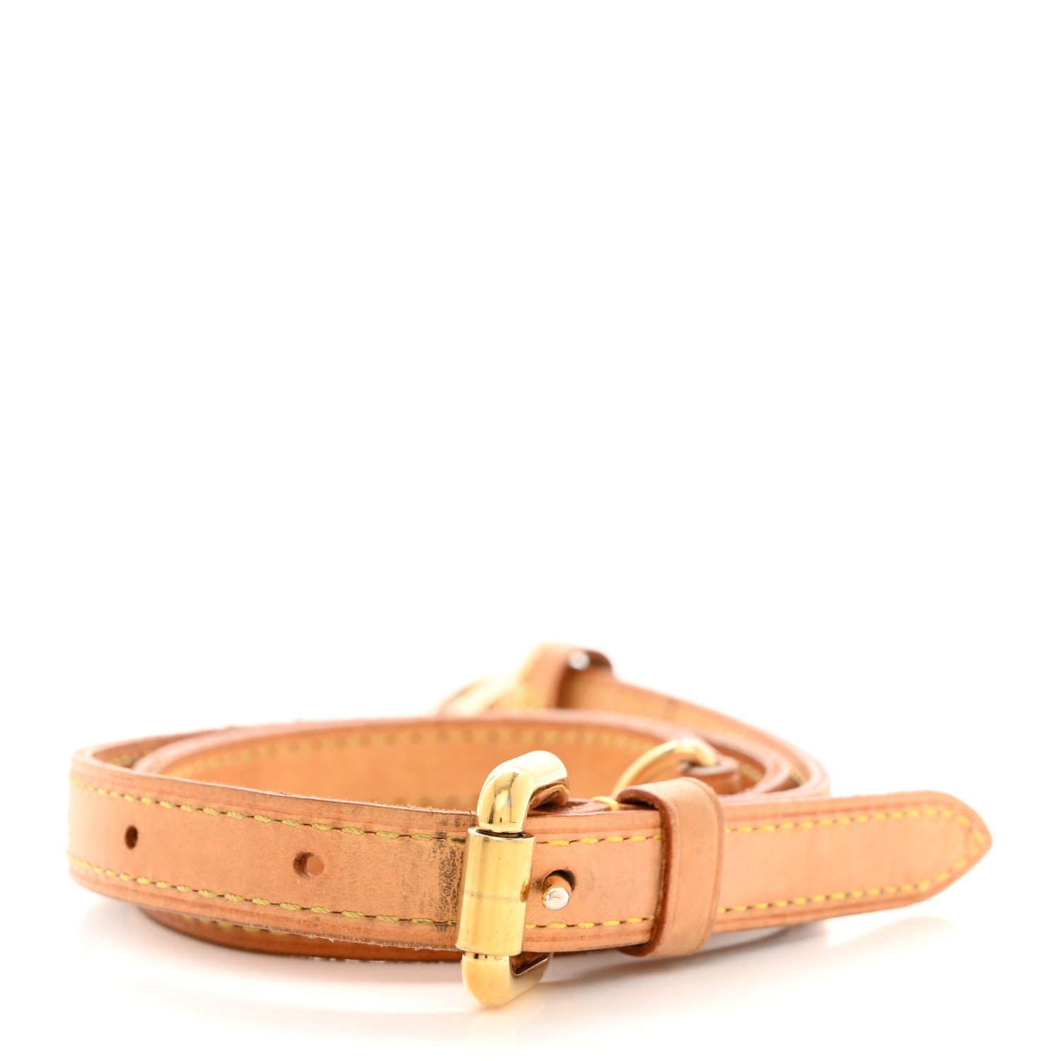 Louis Vuitton Vachetta 12mm Adjustable Shoulder Strap 2 of 4