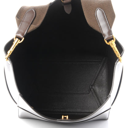 Celine Supersoft Calfskin Sangle Bucket Bag Wood 5 of 9