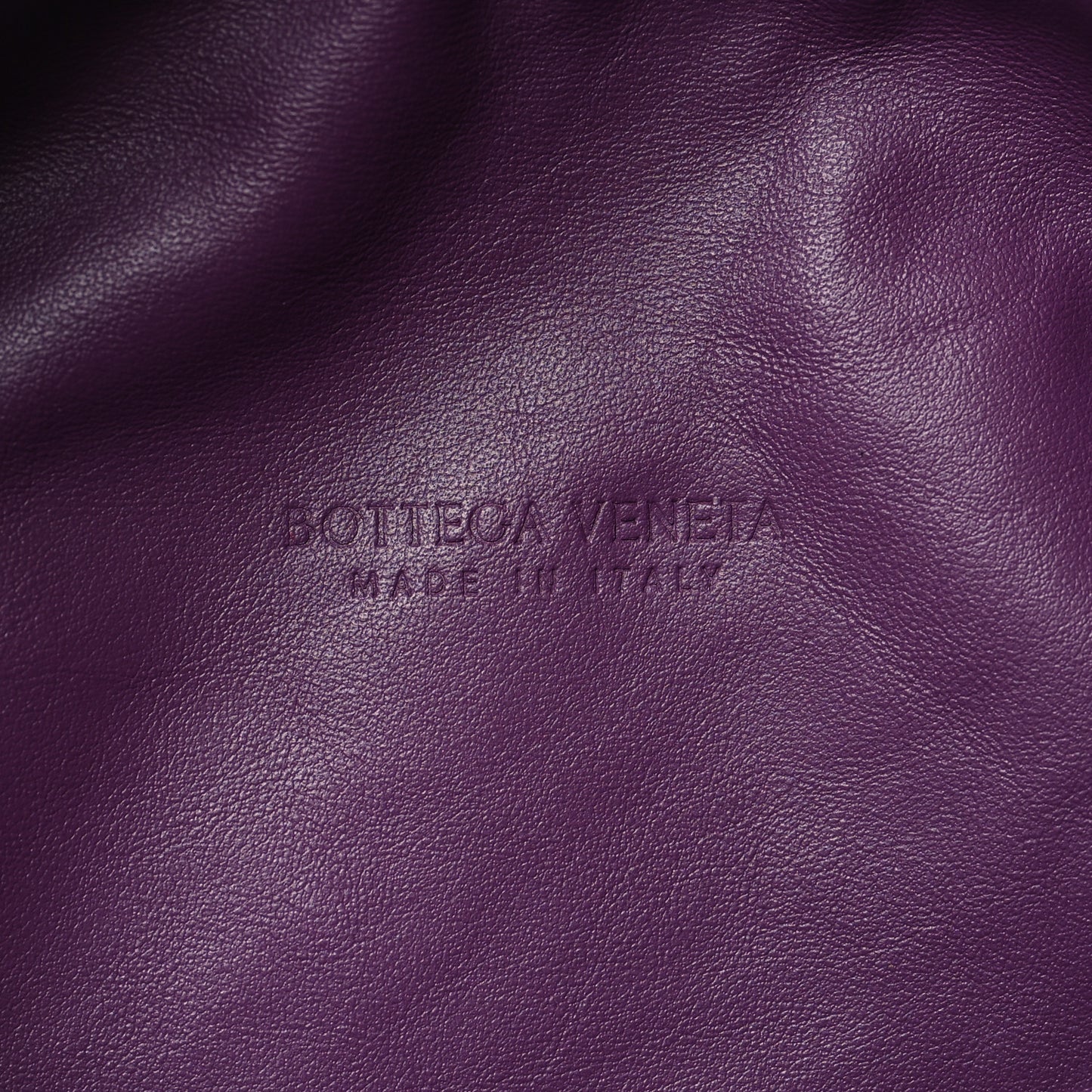 Nappa Intrecciato Teen Jodie Hobo Eggplant
