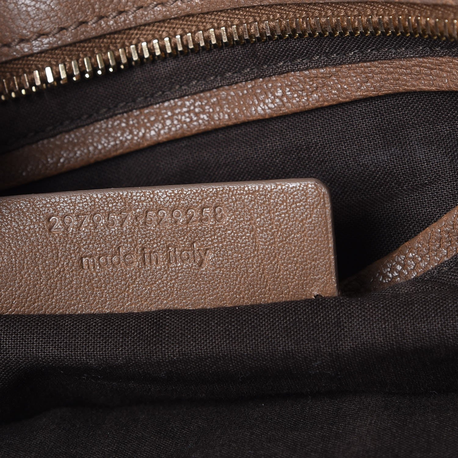Saint Laurent Sheepskin Small Cabas ChYc Brown 8 of 17