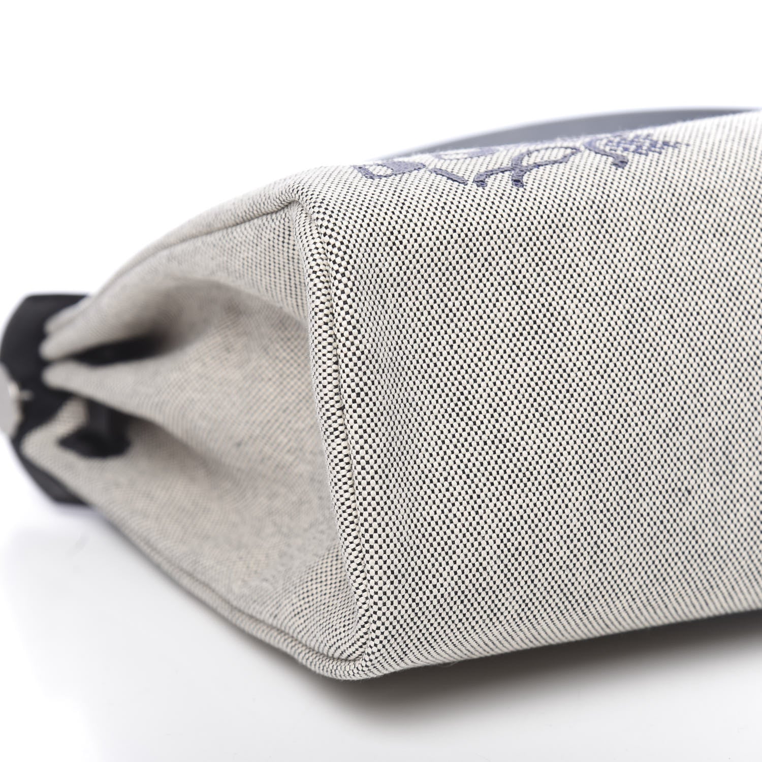Hermes Vache Hunter Toile H Pegase Pop Herbag Zip Retourne 31 PM Bleu Indigo Ecru Black 10 of 11
