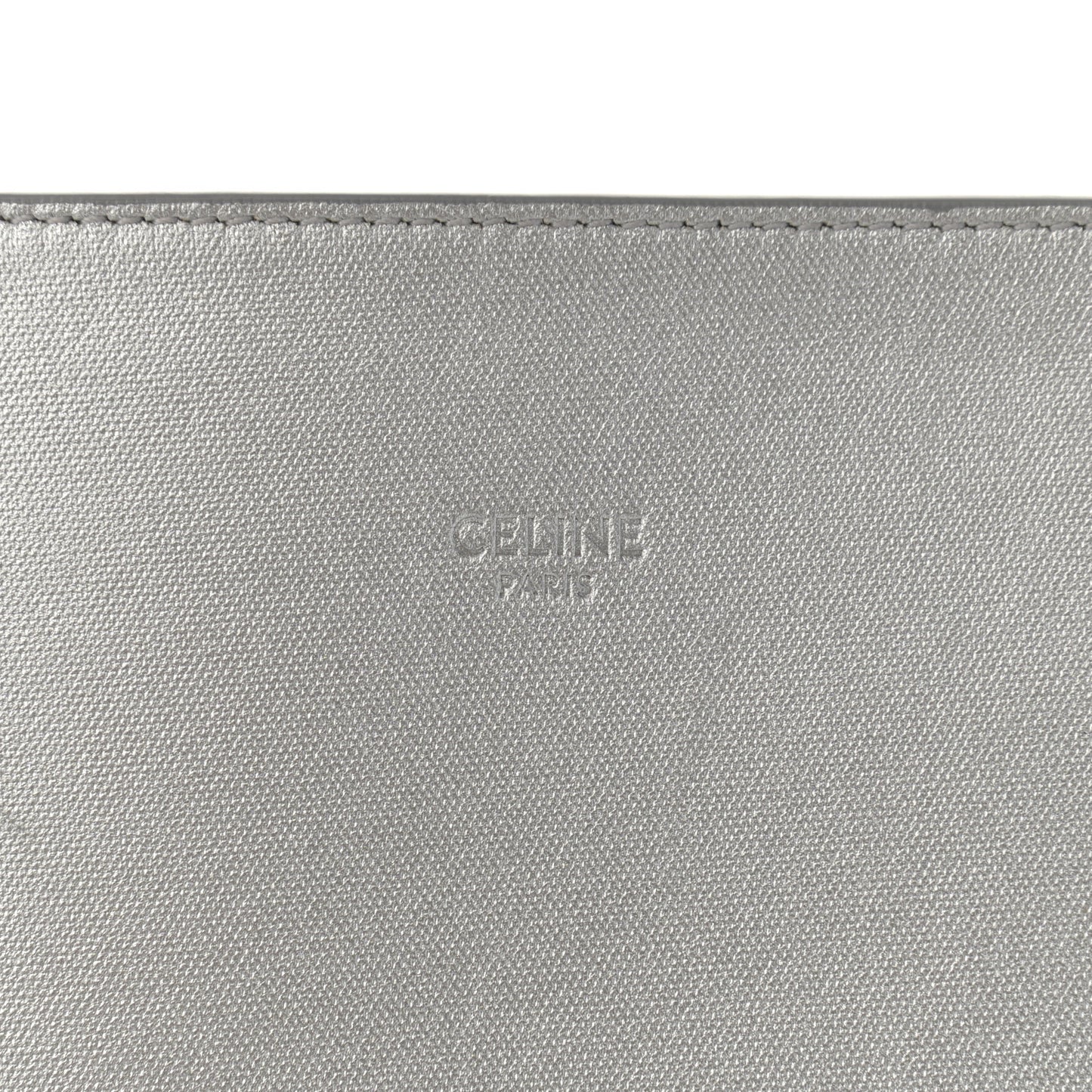 Metallic Calfskin Horizontal Cabas Phantom