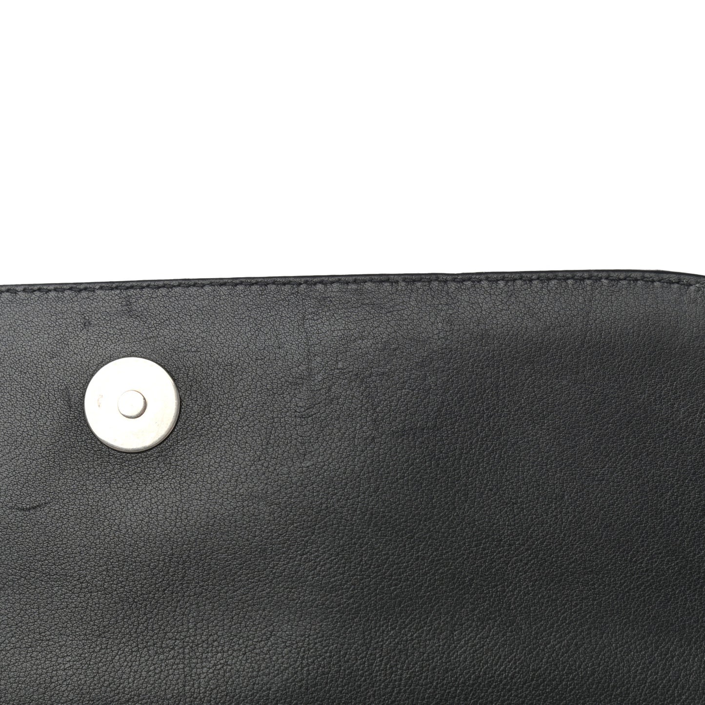 Calfskin PS11 Classic Shoulder Bag Black